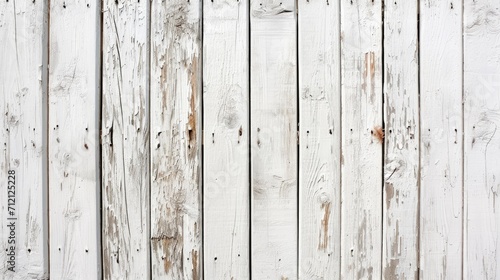 White wooden boards with texture as background