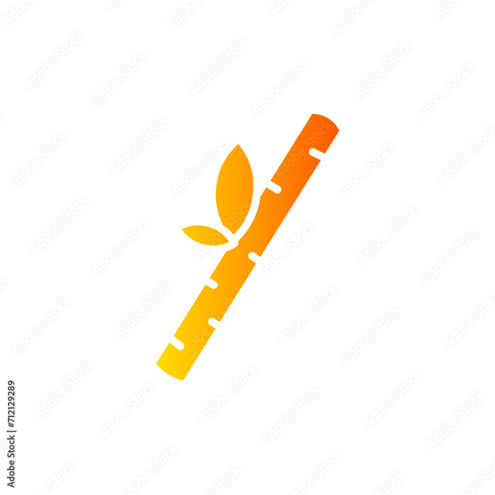 bamboo gradient icon bamboo gradient icon