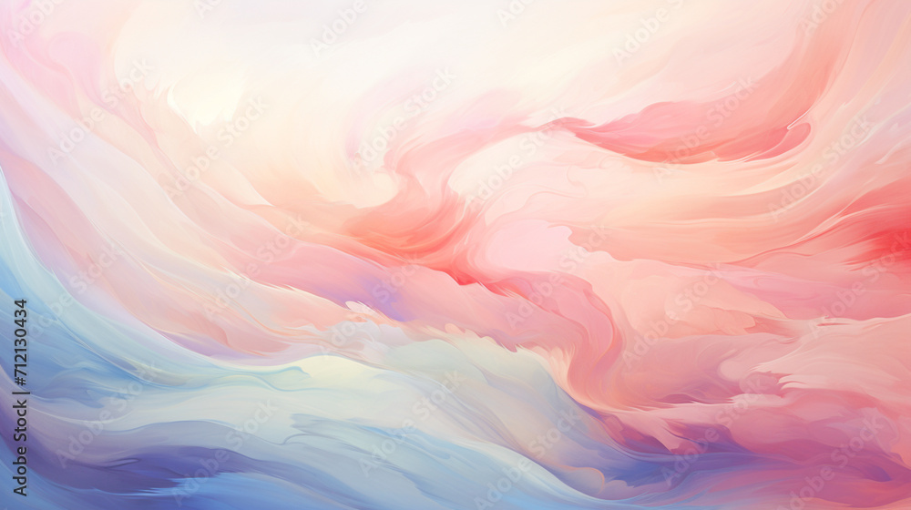 Soft Elegance: Dreamy Pastel Abstract for Stunning Banner Designs and presentation backgrounds