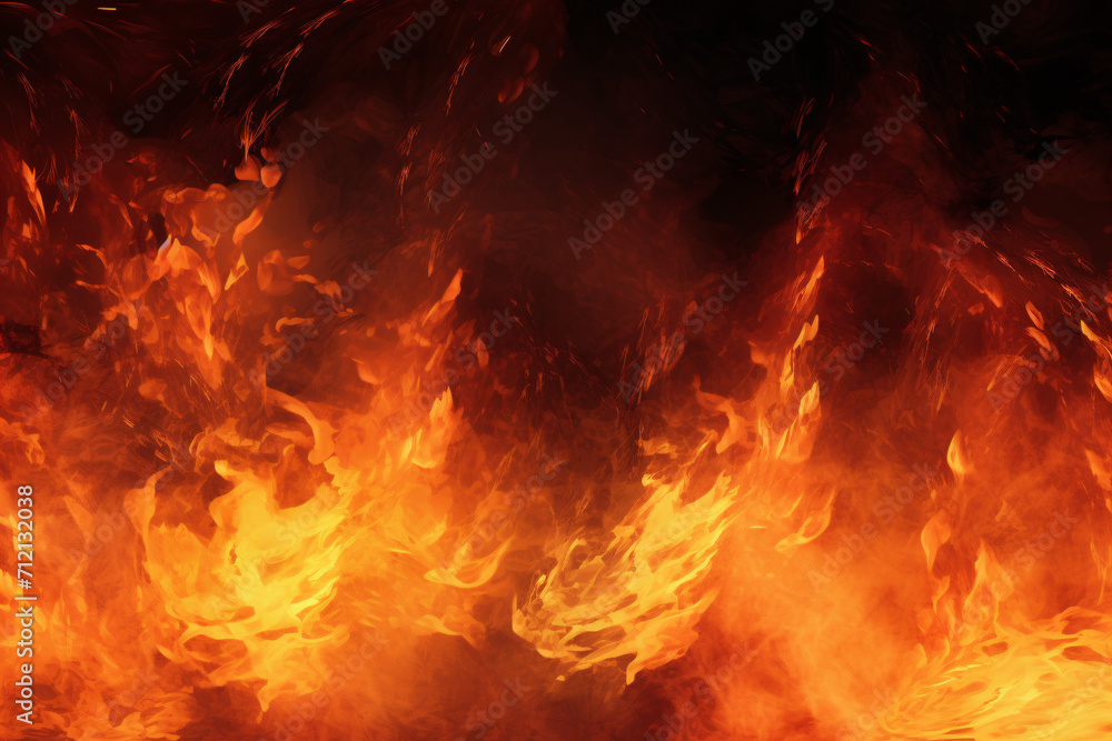Fototapeta premium fire texture background pattern