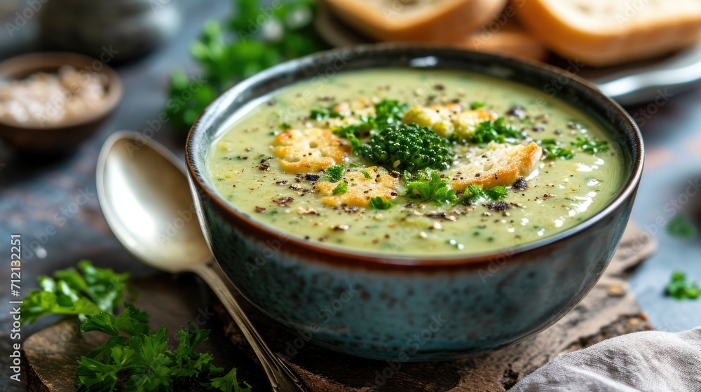 Broccoli cream soup Broccoli cream soup