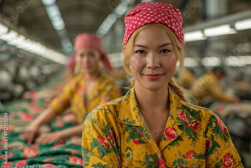 garment factory in asia