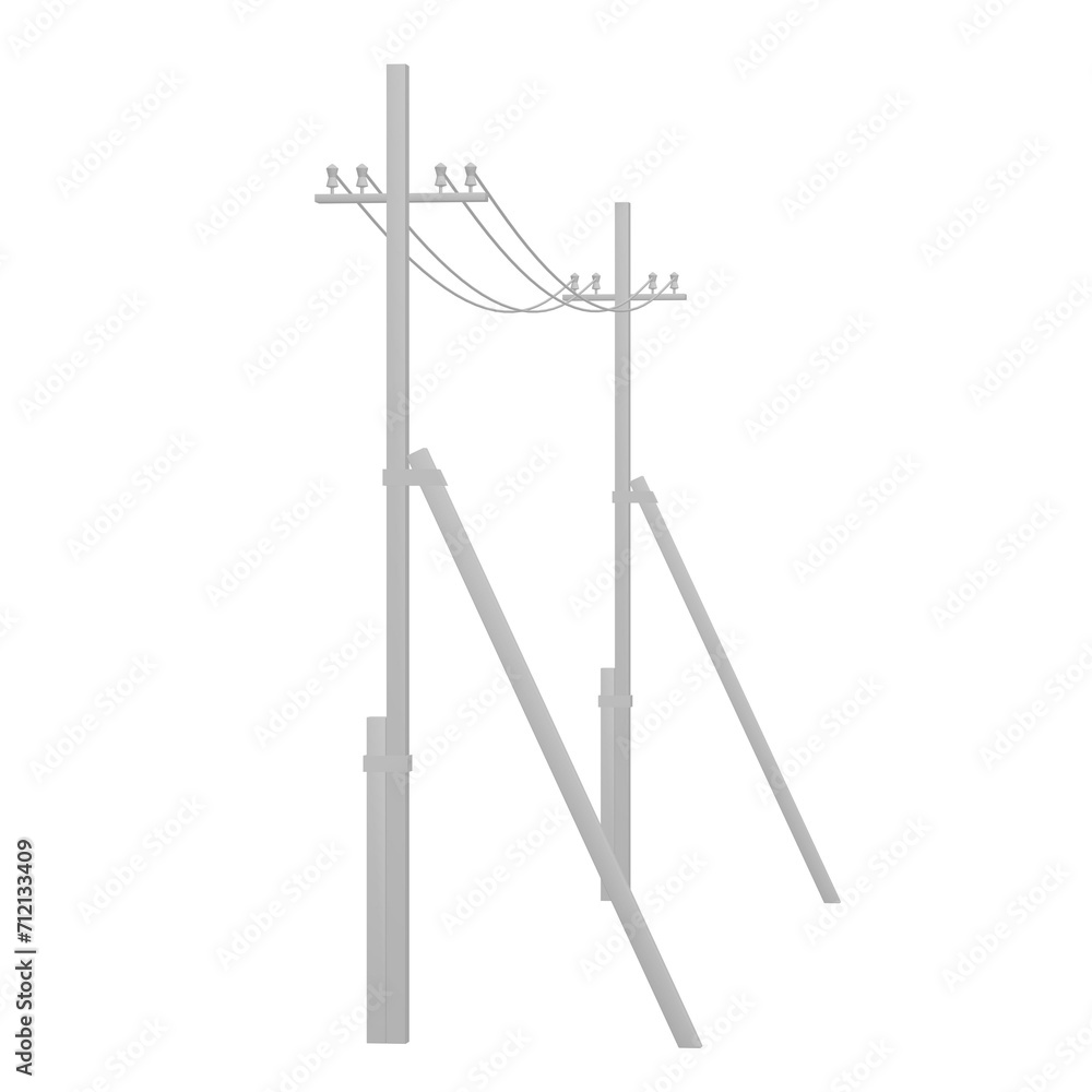 Electrical transmission tower pylon Electrical transmission tower pylon