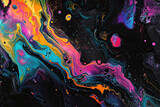 Cosmic Liquid Psychedelic Texture Pack - Dynamic and Colorful Abstract Designs for Creative Projects, Ideal for Artistic Backgrounds and Graphic Art, Generated AI