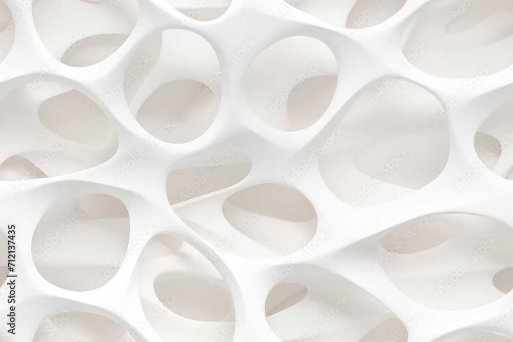 Abstract 3d white background, organic shapes seamless pattern texture. Abstract 3d white background, organic shapes seamless pattern texture.