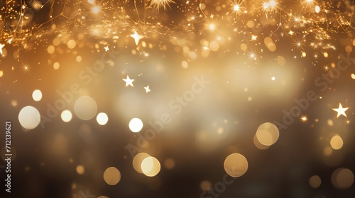 shimmer golden stars background illustration sparkle radiant  luminous celestial  celestial celestial shimmer golden stars background
