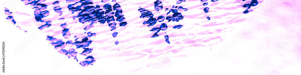 Fototapeta premium Ikat Fabric. Lavender Watercolour Spring Print
