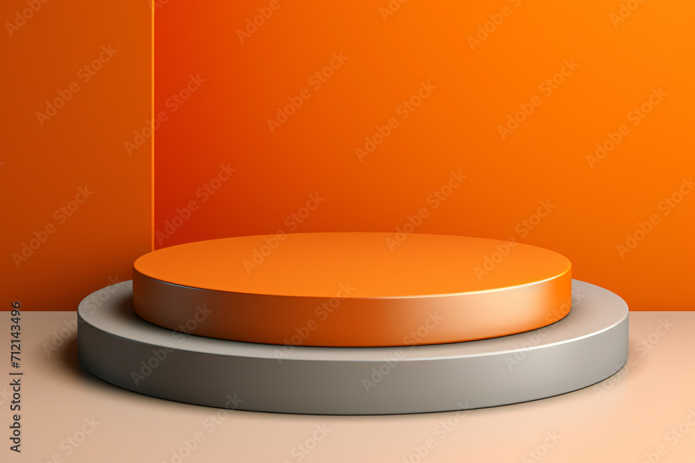 Product display 3d podium background Generative AI Product display 3d podium background Generative AI