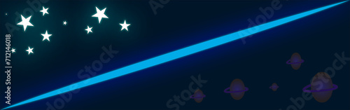 background with glowing lights