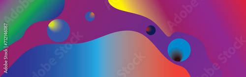 abstract liquid wave
