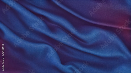 blue silk background,blue satin fabric background, texture of a purple and blue cloth