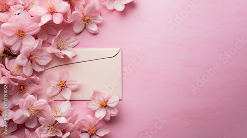 Wallpaper Mural pink roses on pink background, valentines day Torontodigital.ca