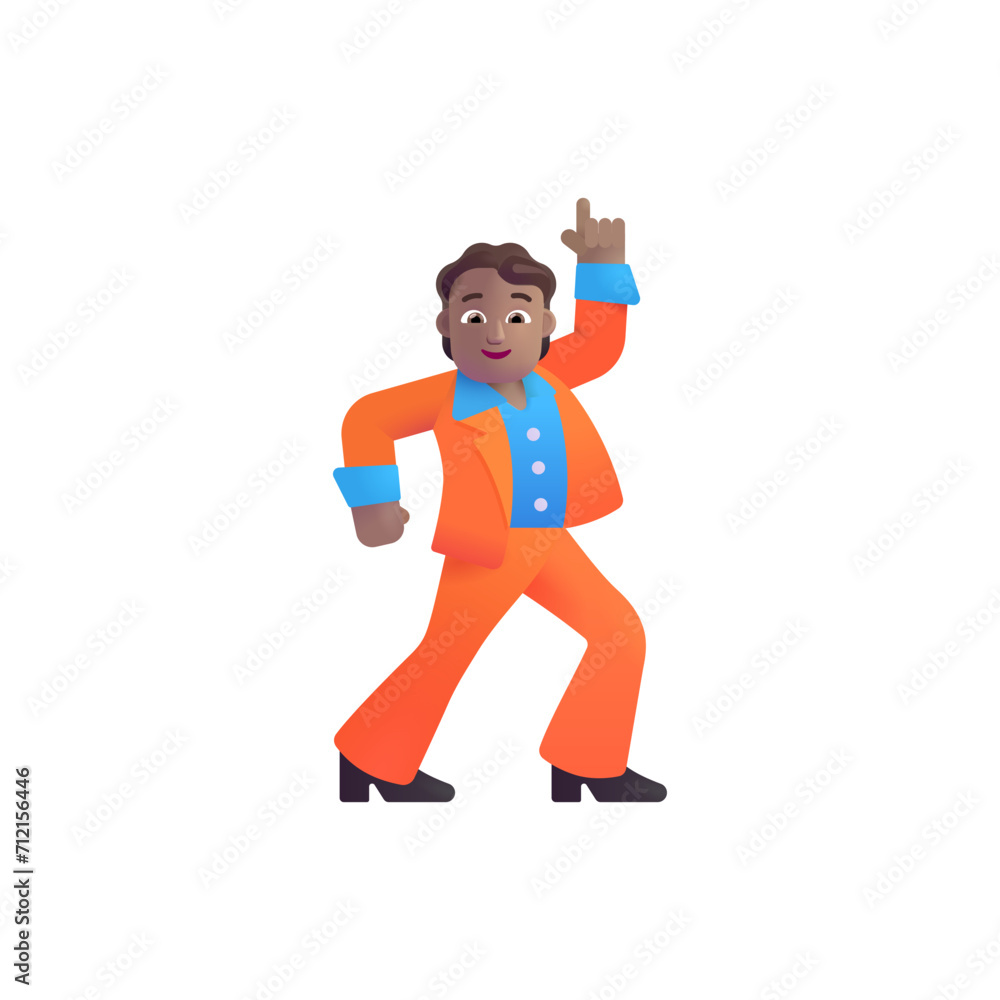 Person Dancing : Medium Skin Tone Person Dancing : Medium Skin Tone