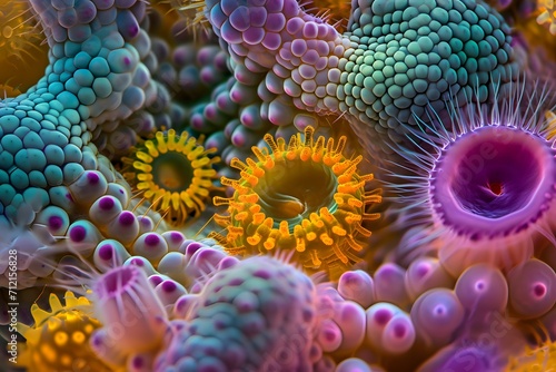 close up of a reef