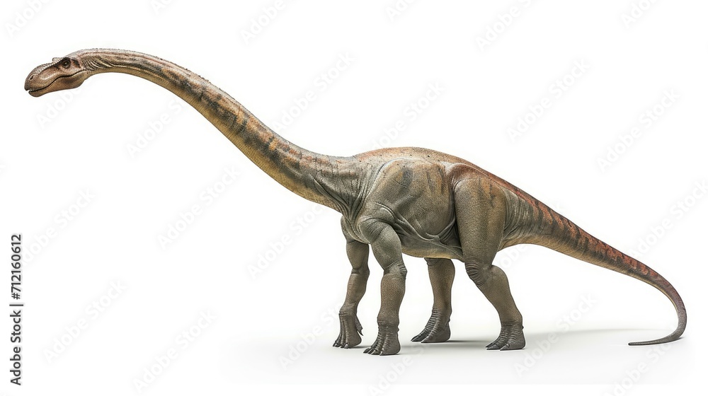 Brachiosaurus isolated on white background Brachiosaurus isolated on white background