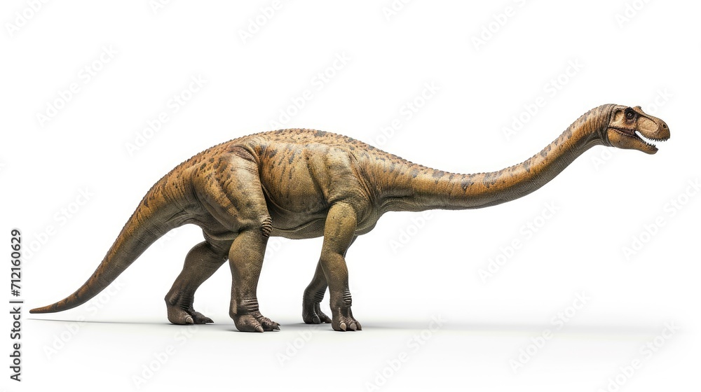 Brachiosaurus isolated on white background Brachiosaurus isolated on white background