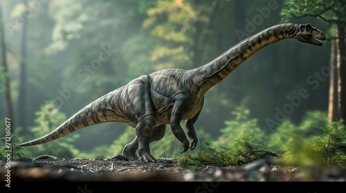 Brontosaurus in its natural habitat © shooreeq