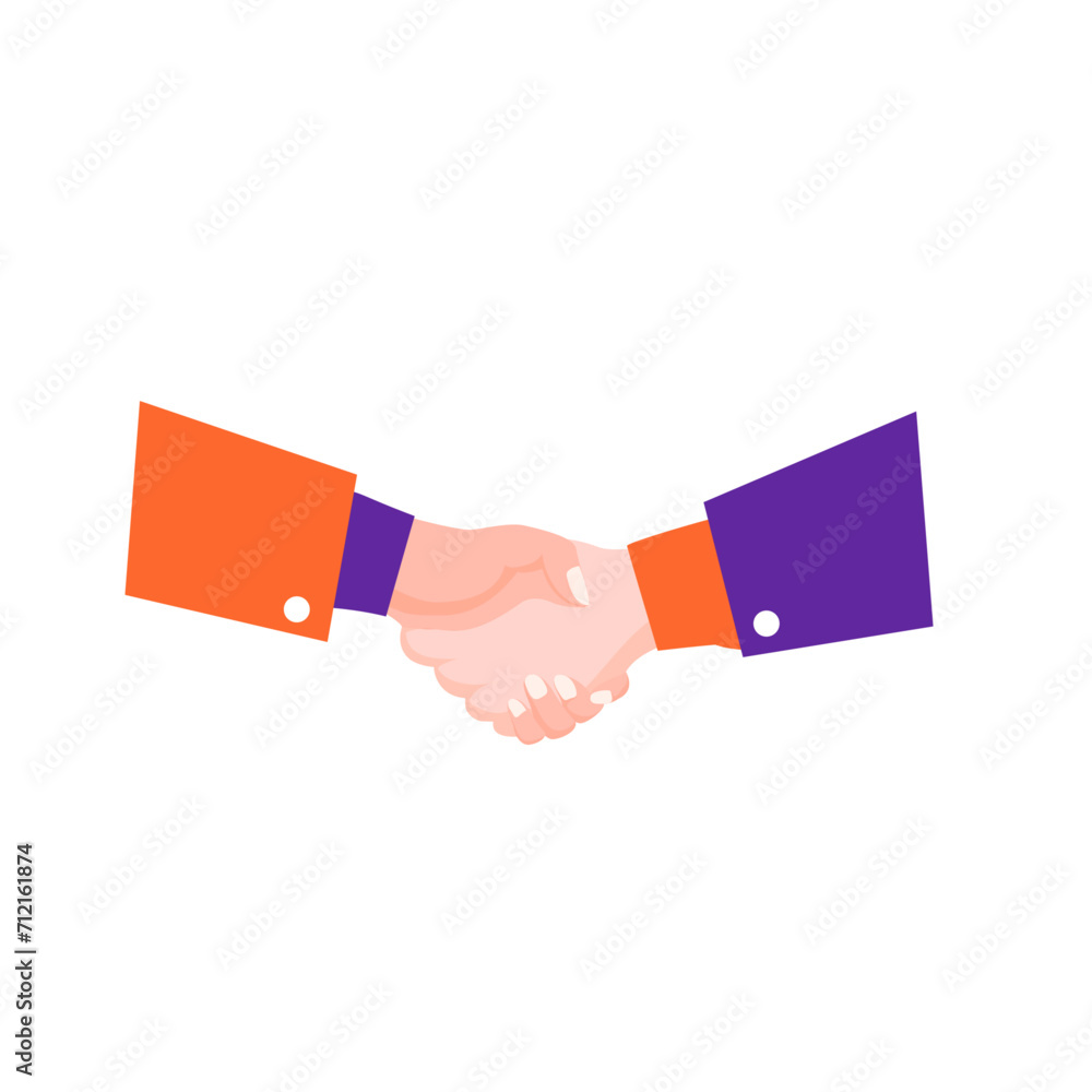 shakehand success relationship agreement cooperation, handshake flat vector illustration. shakehand success relationship agreement cooperation, handshake flat vector illustration.