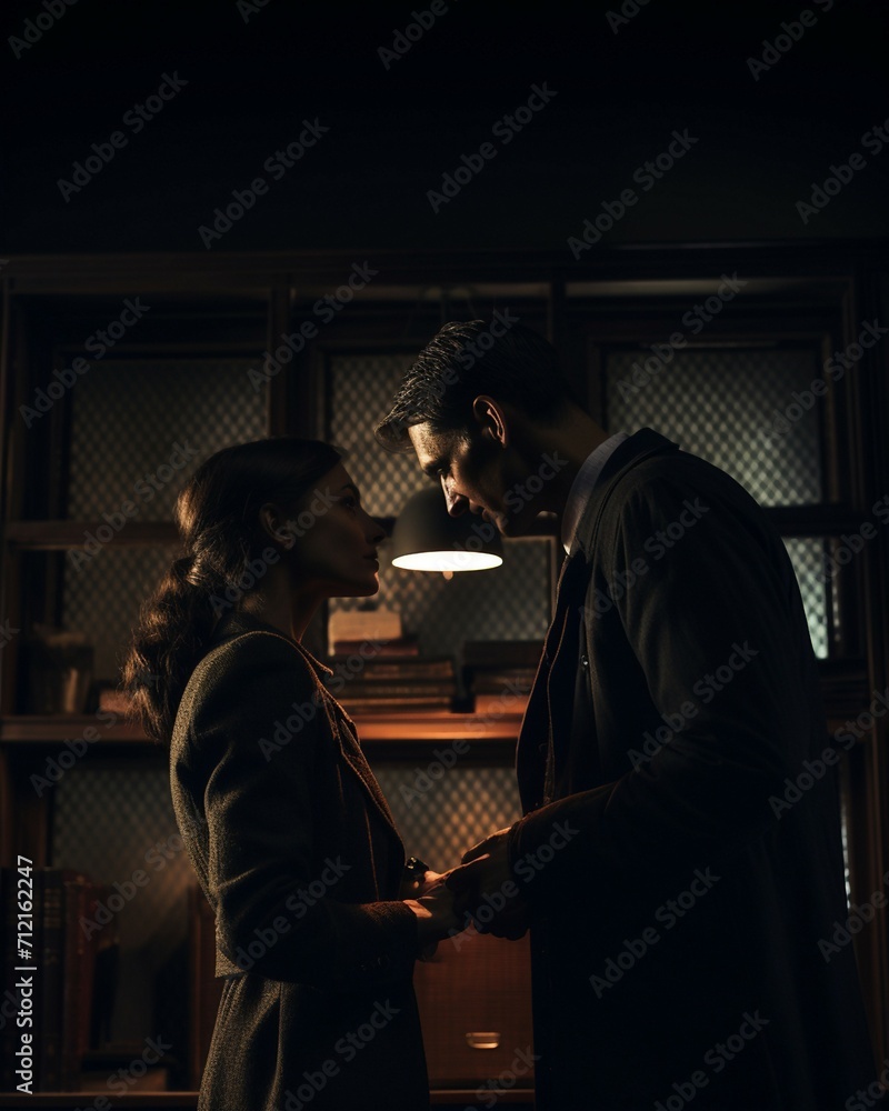 © LinzArt - Detectives working late into the night © LinzArt - Detectives working late into the night