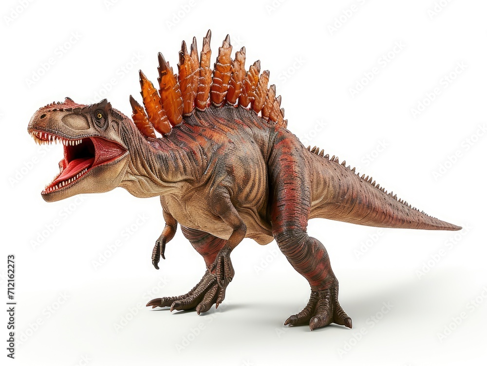 Naklejka premium Spinosaurus isolated on white background