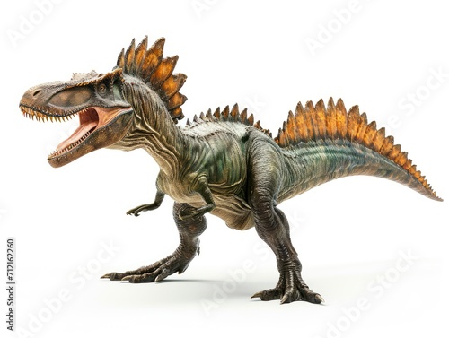 Spinosaurus isolated on white background