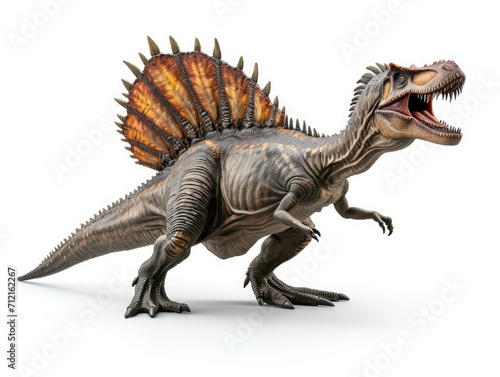 Spinosaurus isolated on white background © shooreeq