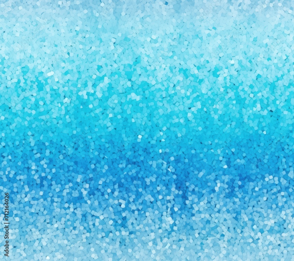 Blue glitter ombre seamless pattern background