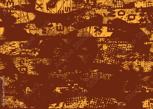 Grunge Background.texture Vector.Dust Overlay Distress Grain ,Simply Place illustration over any Object to Create concrete Effect .abstract,splattered , dirty,poster for your design. © miloje