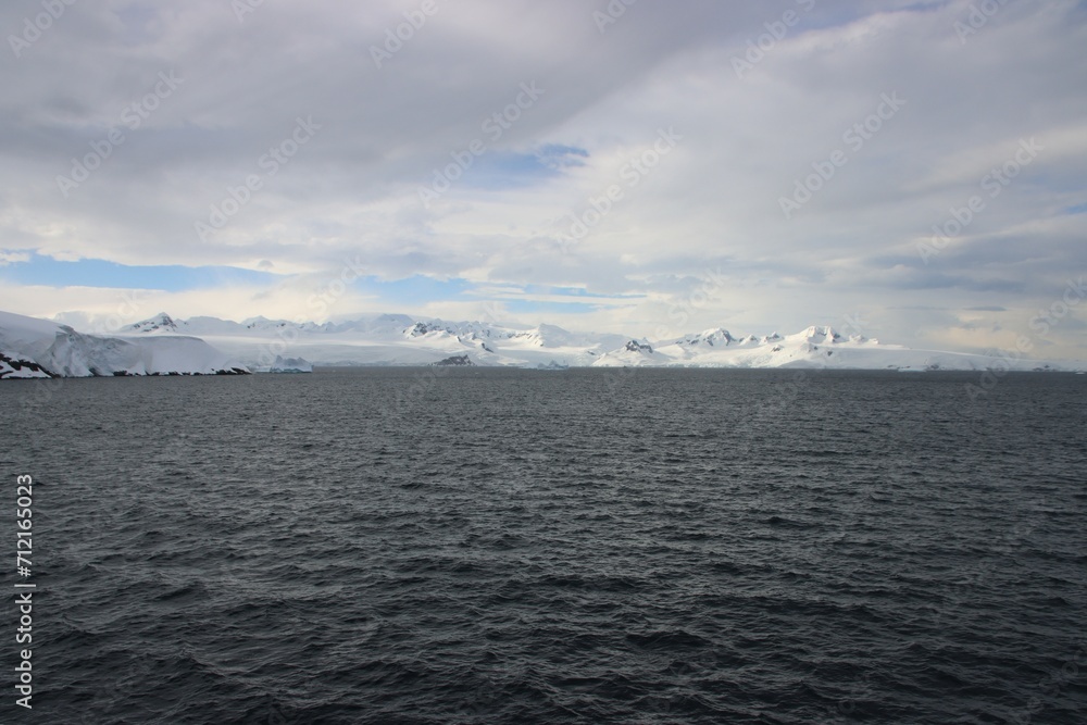 Sailing near Mikkelsen Harbour, Antarctica. Sailing near Mikkelsen Harbour, Antarctica.