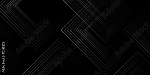Black minimal empty background with gray lines.Geometric background, weave pattern.Modern graphic design element lines style concept for banner, flyer, card, or brochure cover,wallpapers, brochures,