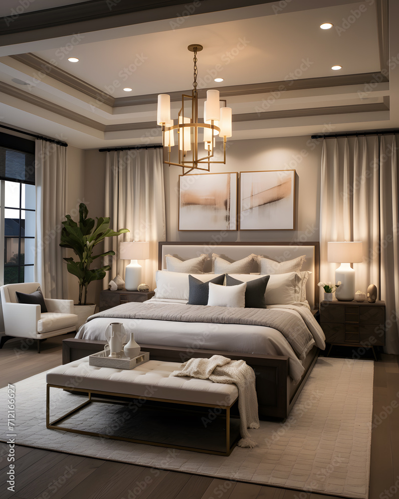 Luxurious and elegant bedroom design Luxurious and elegant bedroom design