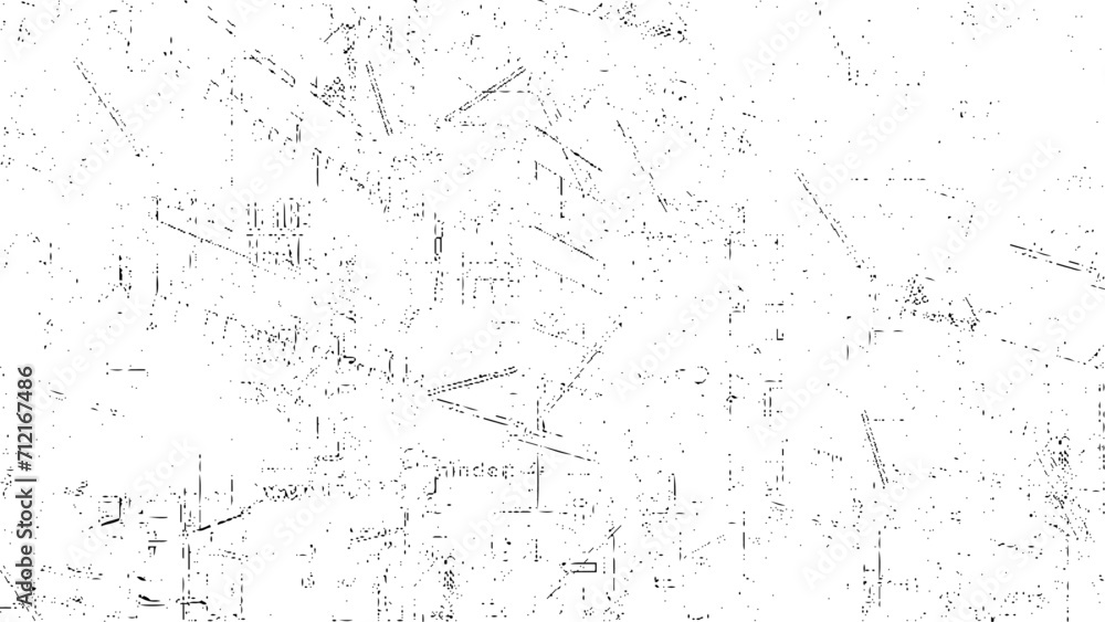 Distressed texture background with black and white colors. Abstract dust texture. Texture of black and white lines, scratches, scuffs. Monochrome texture with white and gray color. Distressed texture background with black and white colors. Abstract dust texture. Texture of black and white lines, scratches, scuffs. Monochrome texture with white and gray color.