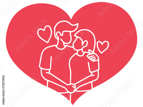 Romantic Women and Man Relationship
