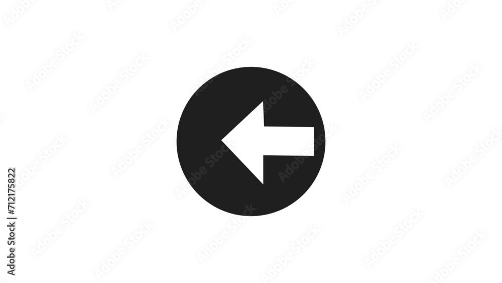 White color Animated Arrows animation. White background Direction Arrows, Arrow Sign gray circle 4k video. White color Animated Arrows animation. White background Direction Arrows, Arrow Sign gray circle 4k video.