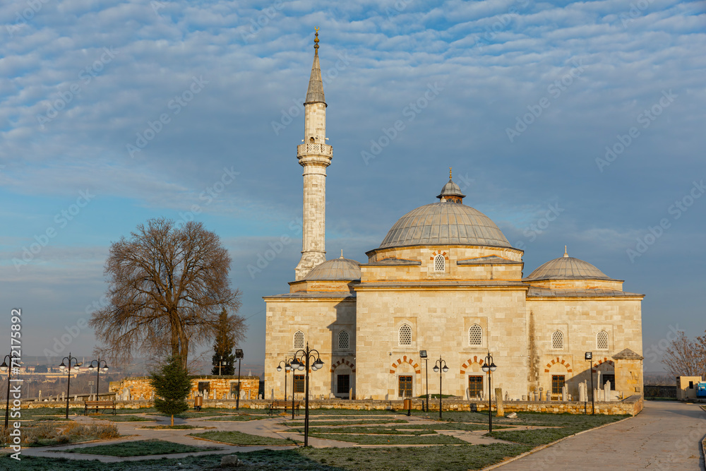 Naklejka premium Muradiye Mosque in Edirne City of Turkey