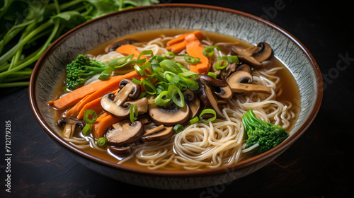 Classic Chinese noodle soup