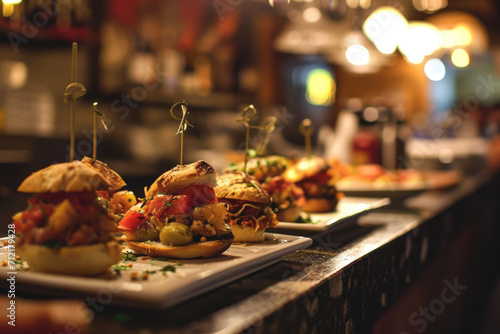 Pintxos Tradition: Dive into the Culinary Culture of the Basque Country - Pintxos, Small and Flavorful Snacks, Served in Bars, Bring a Tasty and Authentic Spanish Experience 