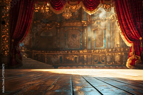 Dramatic Performance Space: Historic Theater Interior