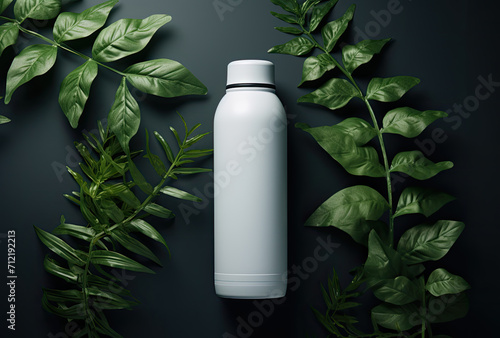 Stainless thermos water bottle