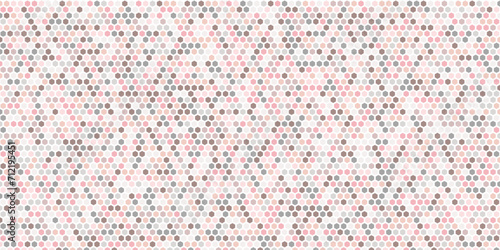 Colorful hexagon image. Seamless texture hex grid, geometric pattern. Illustration.