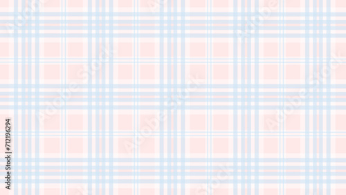 Pink and blue plaid checkered pattern background