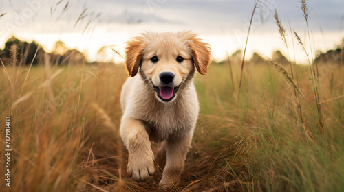 Golden retriever puppy