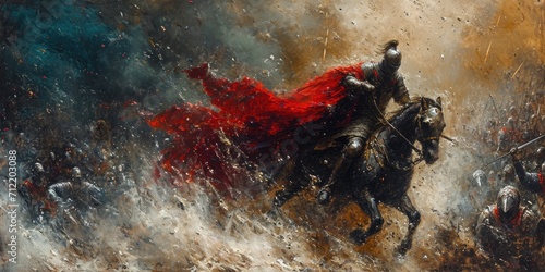  Medieval Knight Battle photo