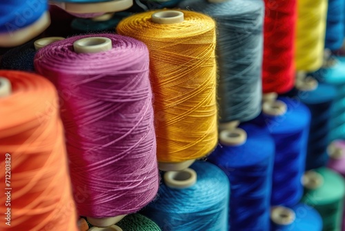 Textile thread sector photo
