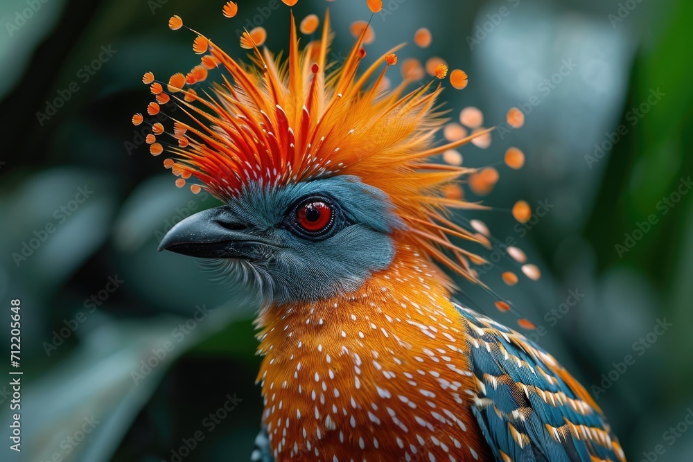  Exotic Bird in Forest