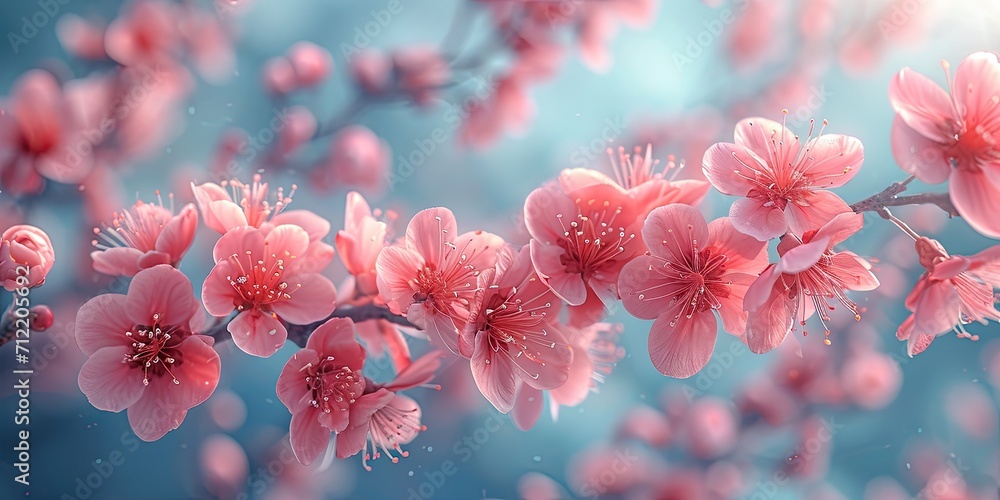  Cherry Blossoms in Bloom