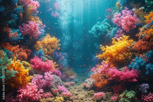  Underwater Coral Reef © daisy