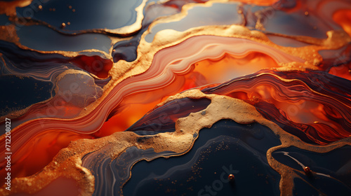 Abstract background marble texture. Elegant backdrop for website screensavers, postcards and notebook covers. Beige, blue and peach color scheme