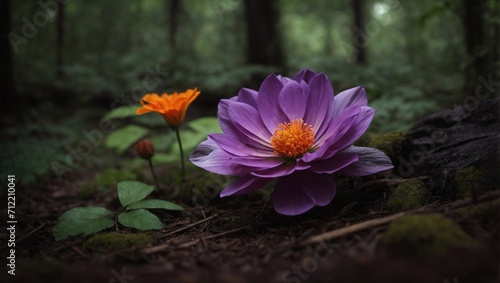 flower in the woods