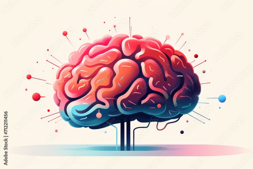 3D Icon Brain Symbol Cognitive dissonance, creative performance, neurological basis of creativity. Neuroimaging brain. Neurological disorders and neurodiversity collaborative process of brainstorming 3D Icon Brain Symbol Cognitive dissonance, creative performance, neurological basis of creativity. Neuroimaging brain. Neurological disorders and neurodiversity collaborative process of brainstorming